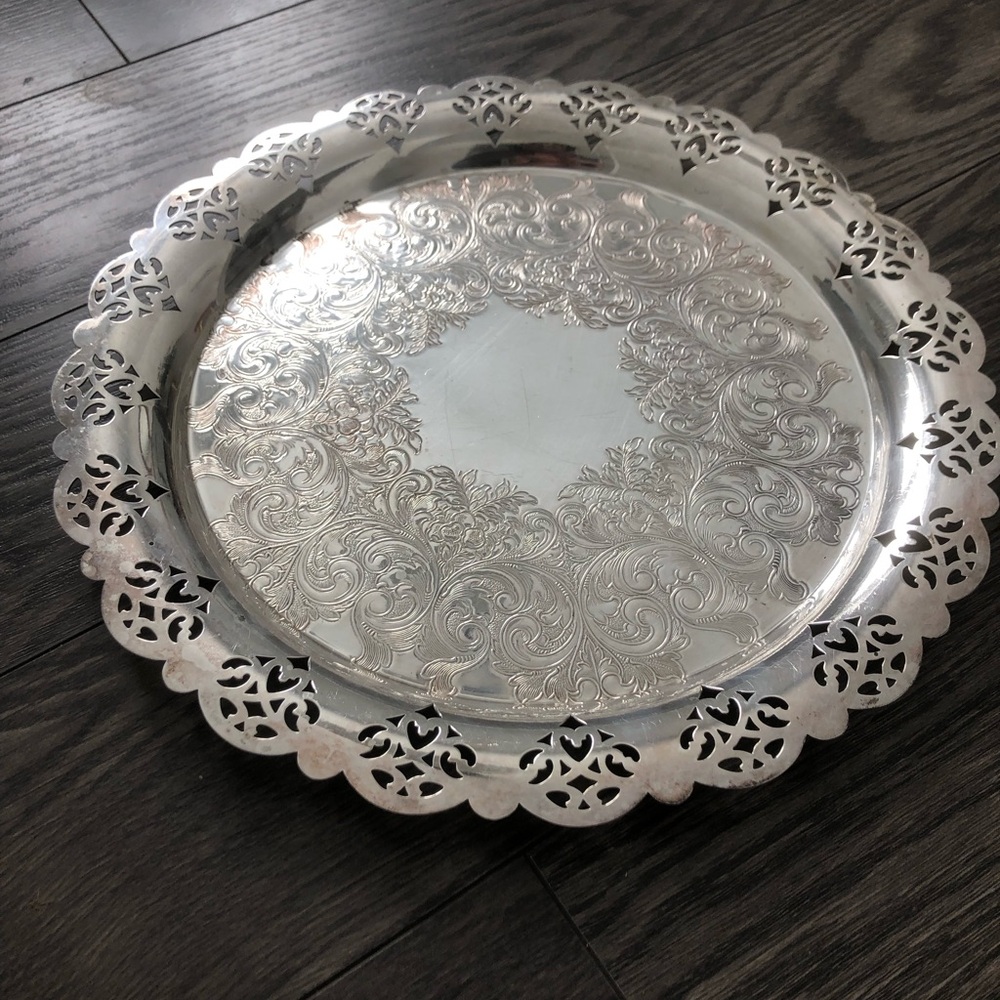 Vintage Carlton Plate Tray - Picture 2 of 6